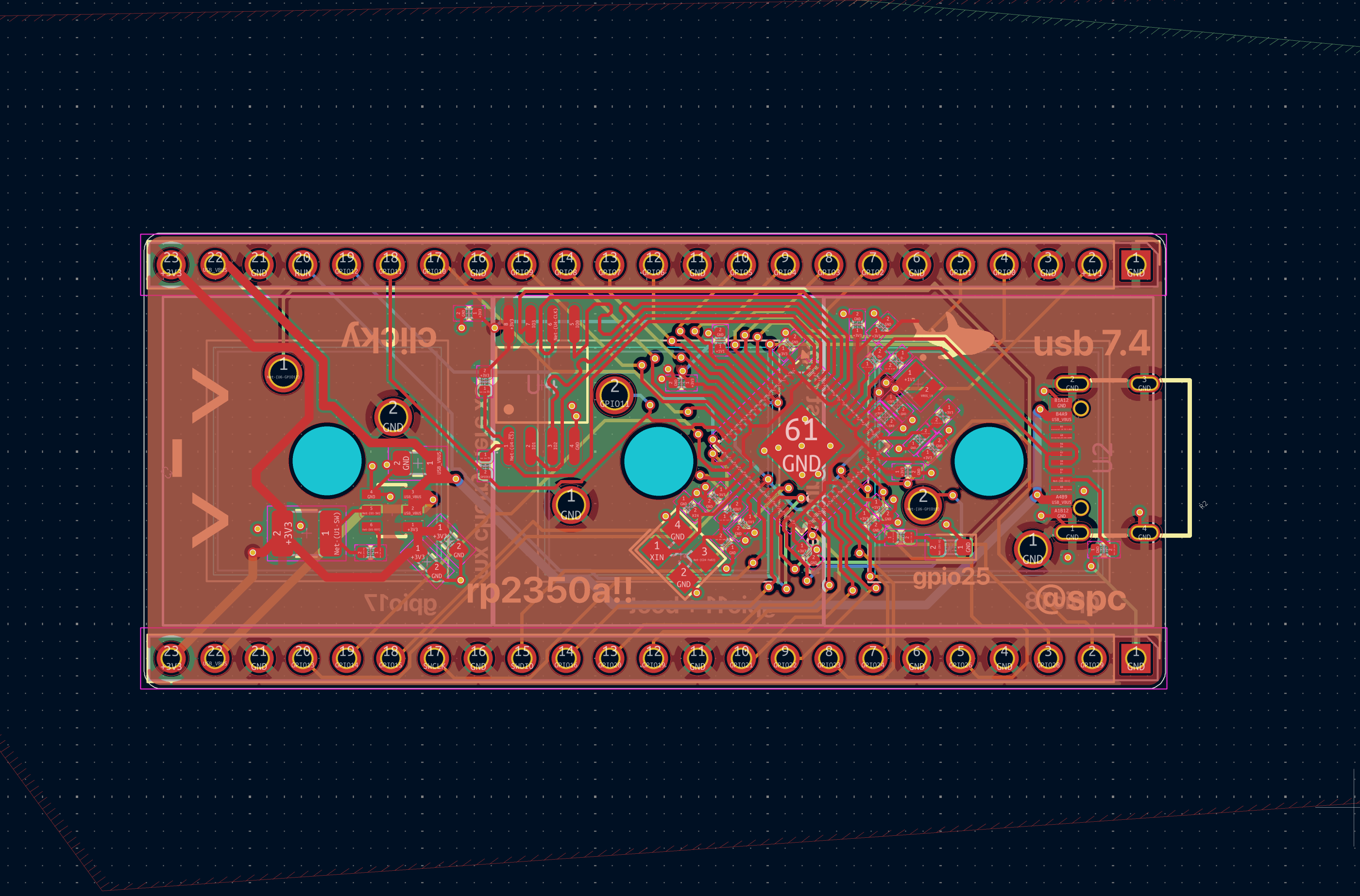 clicky devboard schematic